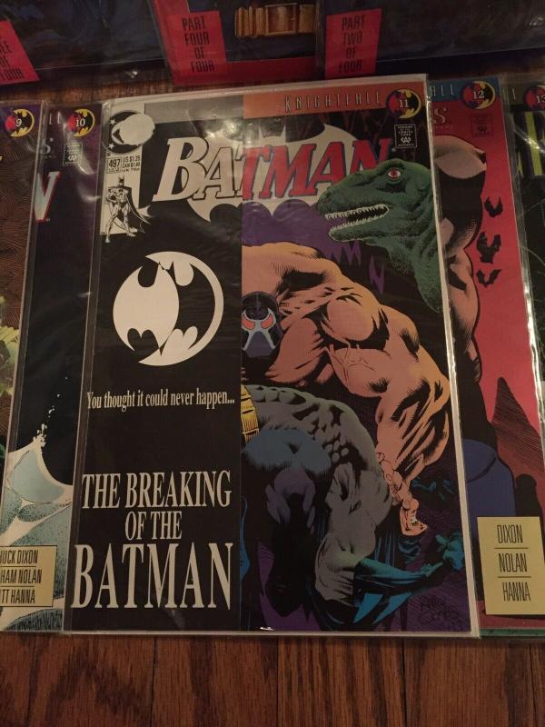 Batman Knightfall Complete + Shadow Of The Bat