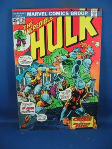 INCREDIBLE HULK 176  VF  1974 MARVEL