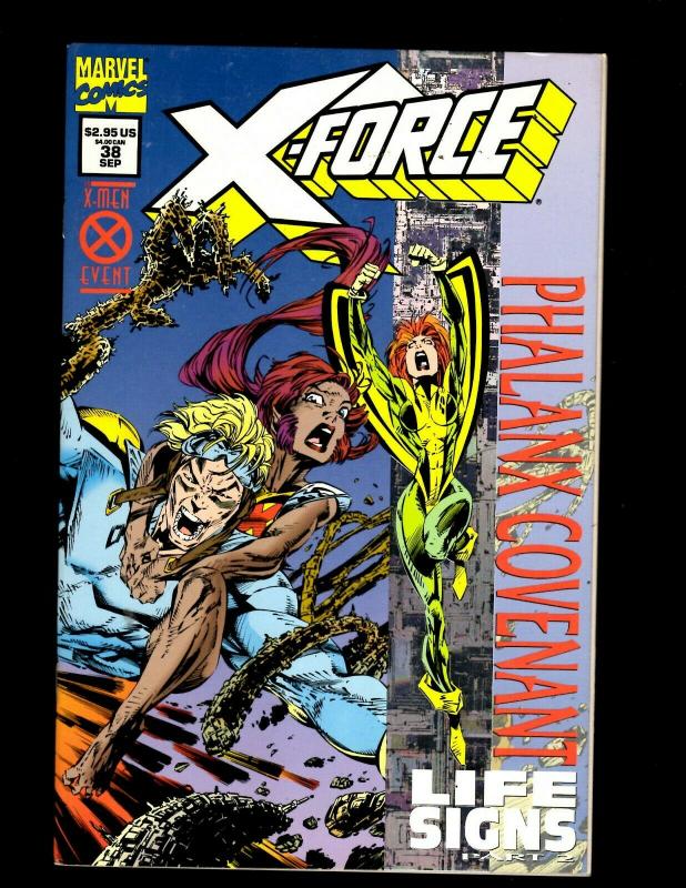 Lot of 11 X-Force Marvel Comic Books #12 13 14 16 17 18 25 38 50 57 58 SM21