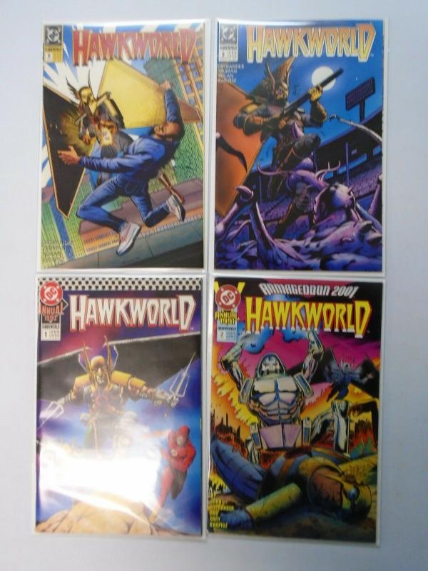 Hawkman Lot, 18 Different Average 8.0/VF