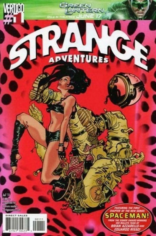 STRANGE ADVENTURES #1, NM, Paul Pope, Azzarello, Risso, Vertigo Comics, 2011