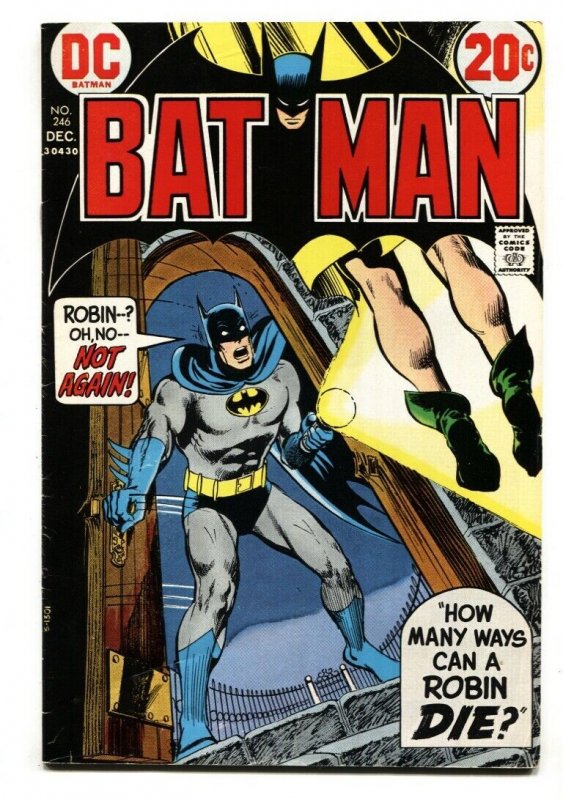 BATMAN #246-Robin death cover-DC comic book