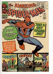 AMAZING SPIDERMAN 38 VF- 7.5 LAST DITKO;2nd MJ;LOUISIANA COLLECTION