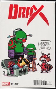 Drax #1 Young Cover (2016) Drax