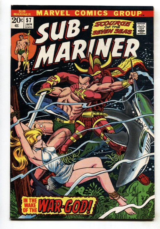 Sub-mariner #57--Marvel--1st Bronze Age Venus--comic book--VF+