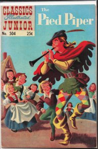Classics Illustrated Junior #504 (1954) Pied Piper