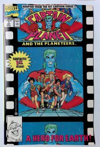 Captain Planet and the Planeteers #1 (Oct 1991, Marvel) VF-