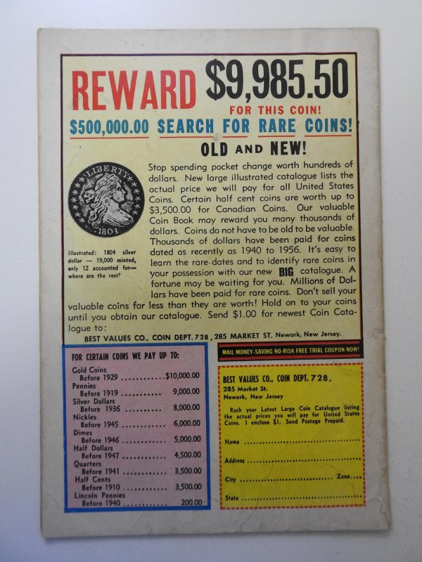 Blackhawk #173 (1962) GD/VG Condition Moisture stain, 1/2 in spine split