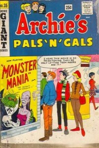 Archie's Pals 'N' Gals   #35, VG (Stock photo)