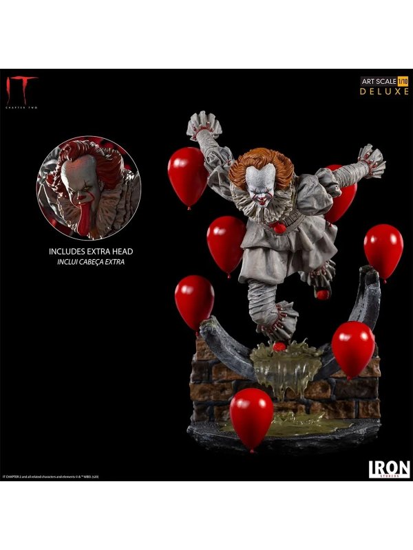 Pennywise Deluxe - It! - Art Scale 1/10 Statue