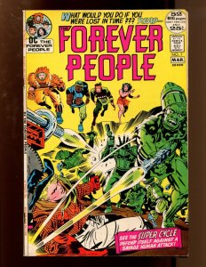 FOREVER PEOPLE #7 - KIRBY ART (7.0) 1972