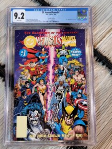 CGC 9.2 DC Versus Marvel #1 Comic Book 1996 2nd Print 1st Access
