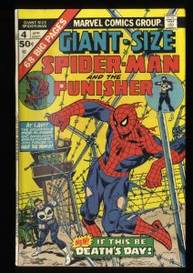 Giant-Size Spider-Man #4 FN/VF 7.0 3rd Punisher! 1st Moses Magnum!