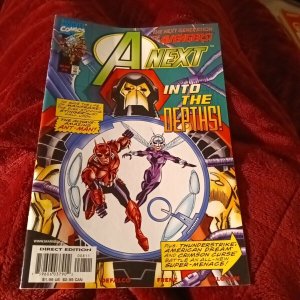 A-Next #8 Frenz Cover Ant-Man Stinger Wasp marvel 1st appearance blood axe 1999