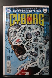 Cyborg #4 Paul Pelletier / Scott Hanna Cover (2017)