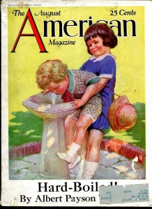 American Magazine 8/1927-Crowell-Albert Payson Terhune-pulp thrills-VG