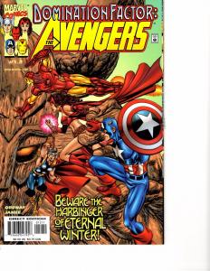 Lot Of 4 Domination Factor Avengers Marvel Comic Book #1.2 2.4 3.6 4.8  AH4