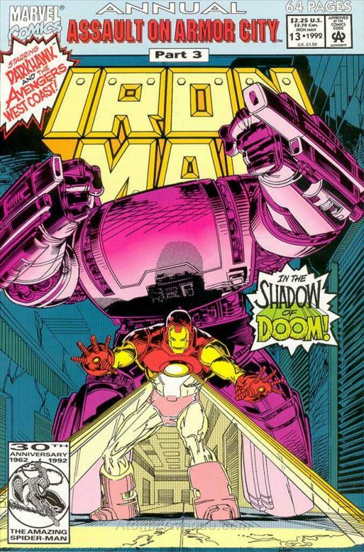 Iron Man (1st Series) Annual #13 VF/NM; Marvel | save on shipping - details insi