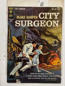 Blake Harper CITY SURGEON 1 VERY GOOD August 1963 Gold Key Comics