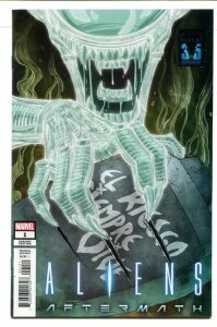 ALIENS AFTERMATH (2021 MARVEL) #1 VARIANT RON LIM