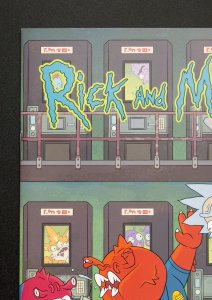 Rick and Morty #1 (2015) Reprint of Premiere Issue - Foil title - VF/NM+