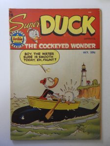 Super Duck Comics #28 GD Condition! bottom staple missing