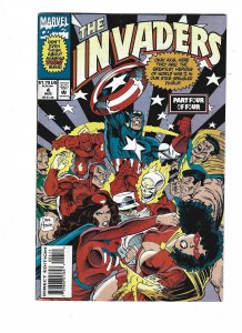 The Invaders #4 Direct Edition (1993) b2