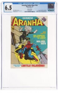 Amazing Spider-Man 194 CGC 6.5 Brazil Foreign Homem Aranha 7 First Black Cat