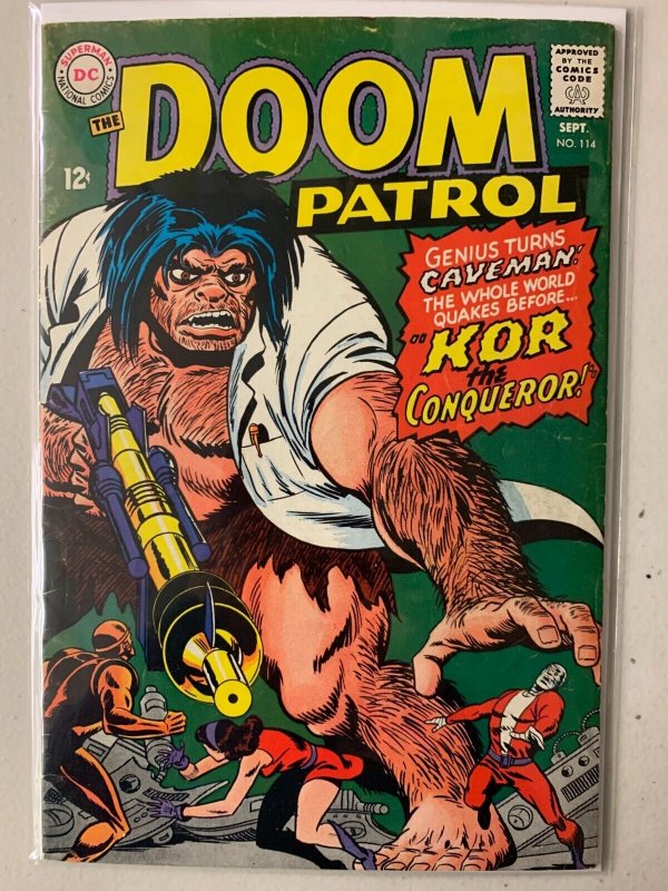 Doom Patrol #114 Kor the Conqueror 4.0 (1967)