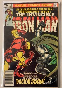 Iron Man #150 Marvel 1st Series (6.0 FN) Iron Man vs Doom (1981)