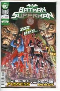 BATMAN SUPERMAN (2019 DC) #7 CVR A NICK DERINGTON