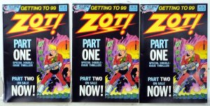 Zot! Lot of 3 #19 x3 (1988) Eclipse Comics 1st Print Comic Books