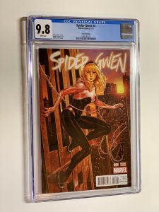 Spider-gwen 4 cgc 9.8 wp variant edition marvel 2015