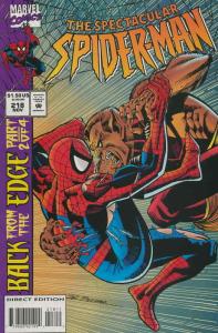 Spectacular Spider-Man, The #218 FN; Marvel | save on shipping - details inside