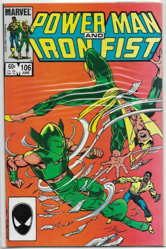 Power Man/Iron Fist #81-99,101-110,117-120,123 Luke Cage comic book lot of 34