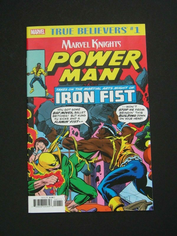 JUL181067 - TRUE BELIEVERS POWER MAN AND IRON FIST #1 - Previews World