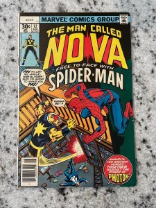 Nova # 12 VF/NM Marvel Comic Book Avengers Hulk Thor Iron Man Guardians 10 J821
