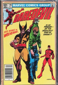 Daredevil #196 (1983) Daredevil [Key Issue]