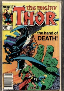 Thor #343 Newsstand Edition (1984) Thor