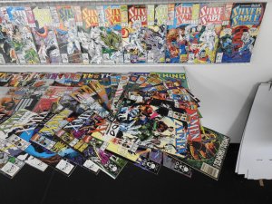 Huge Lot of 190+ Comics W/ X-Men, The Thing, War Machine Avg VF Condition!