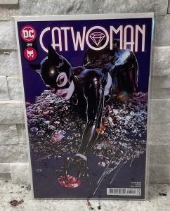 ?CATWOMAN #39 SOZOMAIKA 2ND PRINT VARIANT SIGNED BY SOZOMAIKA W COA NM+ Key 1st