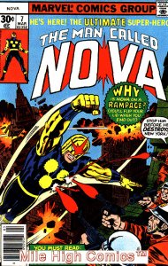 NOVA (1976 Series)  (RICHARD RIDER) (MARVEL) #7 Very Good Comics Book