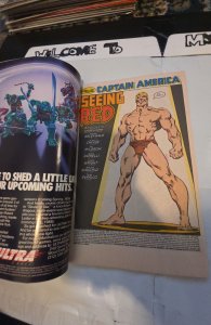 CAPTAIN AMERICA #350 (1989) JOHN WALKER vs STEVE ROGERS! SUPER-SIZED ISSUE