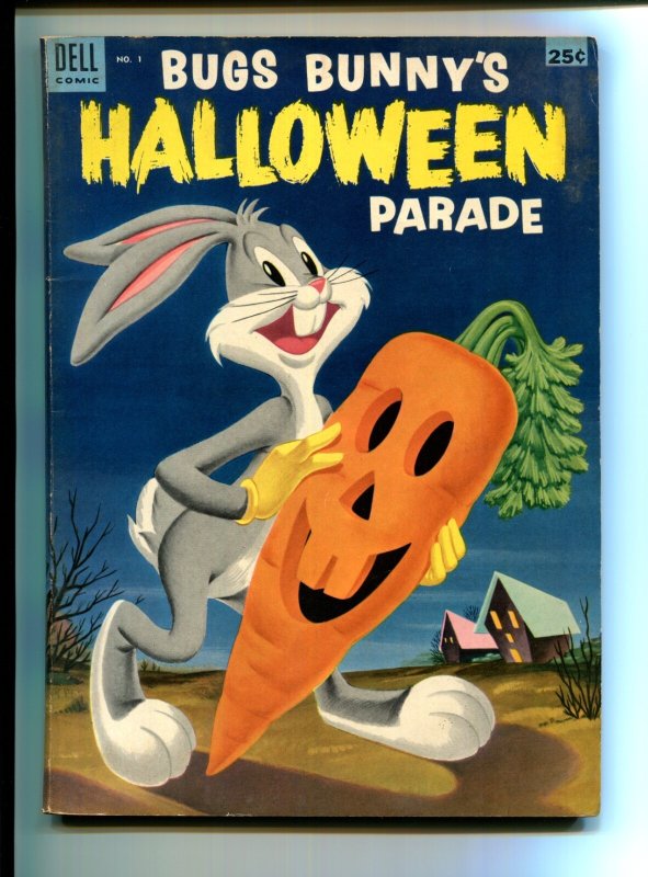Bugs Bunny Halloween Parade #1 - Ralph Heimdahl Painted Cover (7.0/7.5) 1953