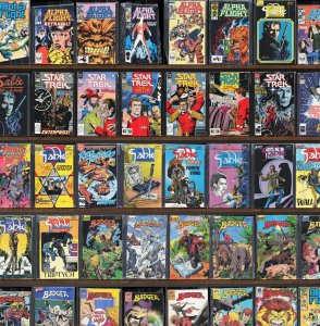 Huge Lot 160+ Comics with Jon Sable, Freelance, Badger, Marvel Fanfare & More!