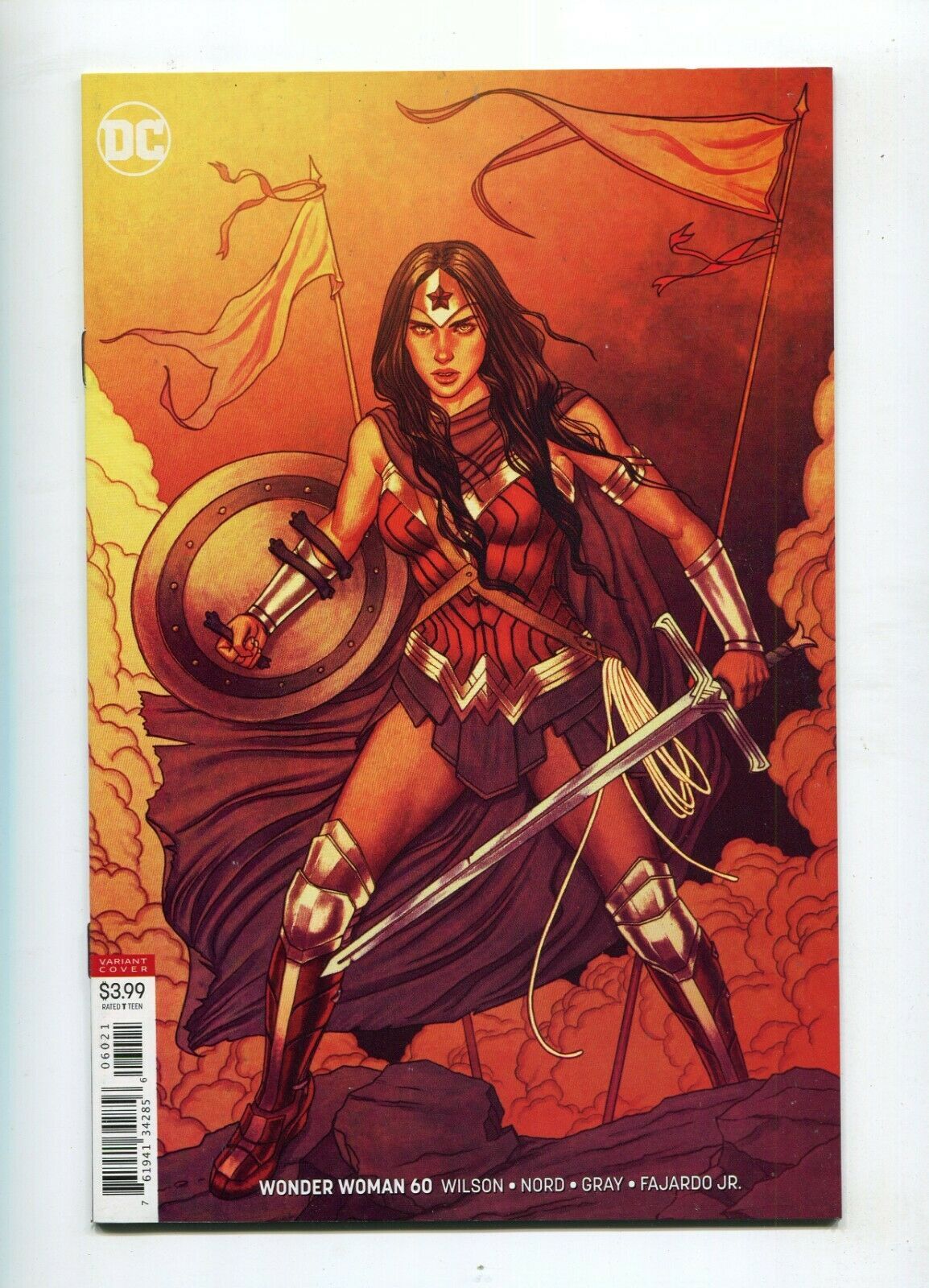 Wonder Woman 60 Nm Jenny Frison Variant Cover Comic Books Modern Age Wonder Woman Hipcomic 