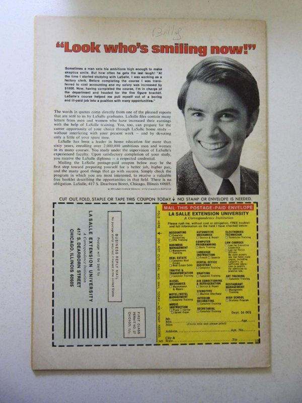 The X-Men #89 (1974) VG Condition ink on bc