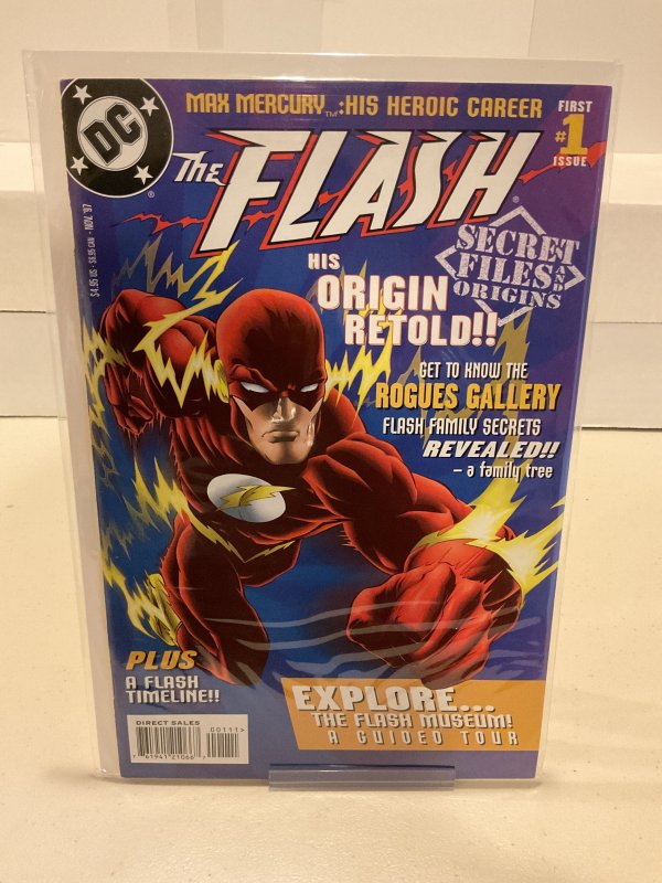 Flash: Secret Files and Origins #1  1997  9.0 (our highest grade)