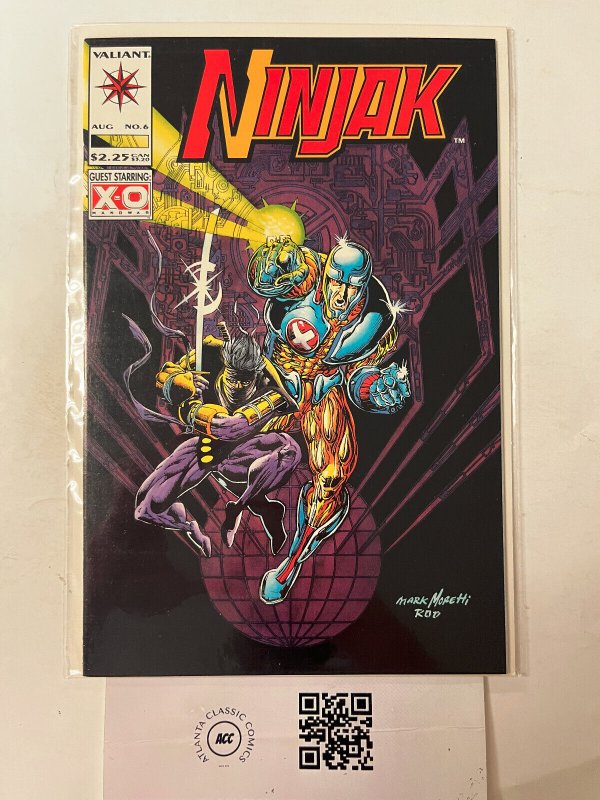 Ninjak #6 NM Valiant Comic Book X-O Manowar Harbinger Solar Bloodshot 7 HH12