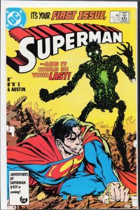 Superman #1 (1987) Superman